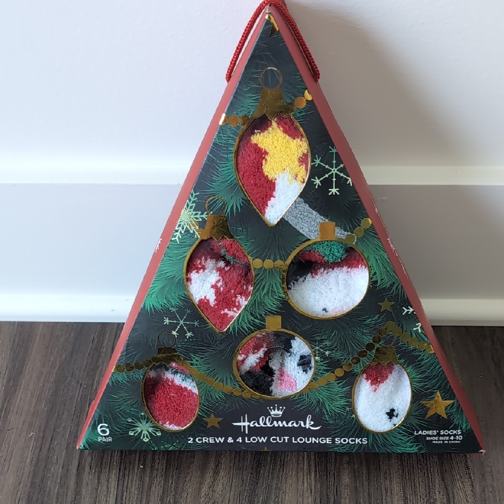 Hallmark Red and White Holiday Ornaments
